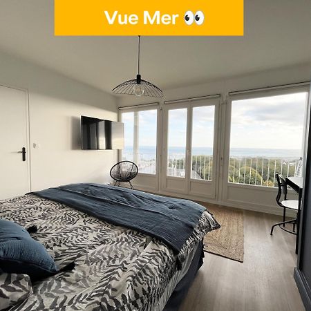 Nouveau! Appartement Vue Mer 180° Et Place Parking ブレスト エクステリア 写真