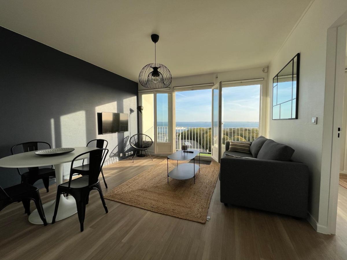 Nouveau! Appartement Vue Mer 180° Et Place Parking ブレスト エクステリア 写真