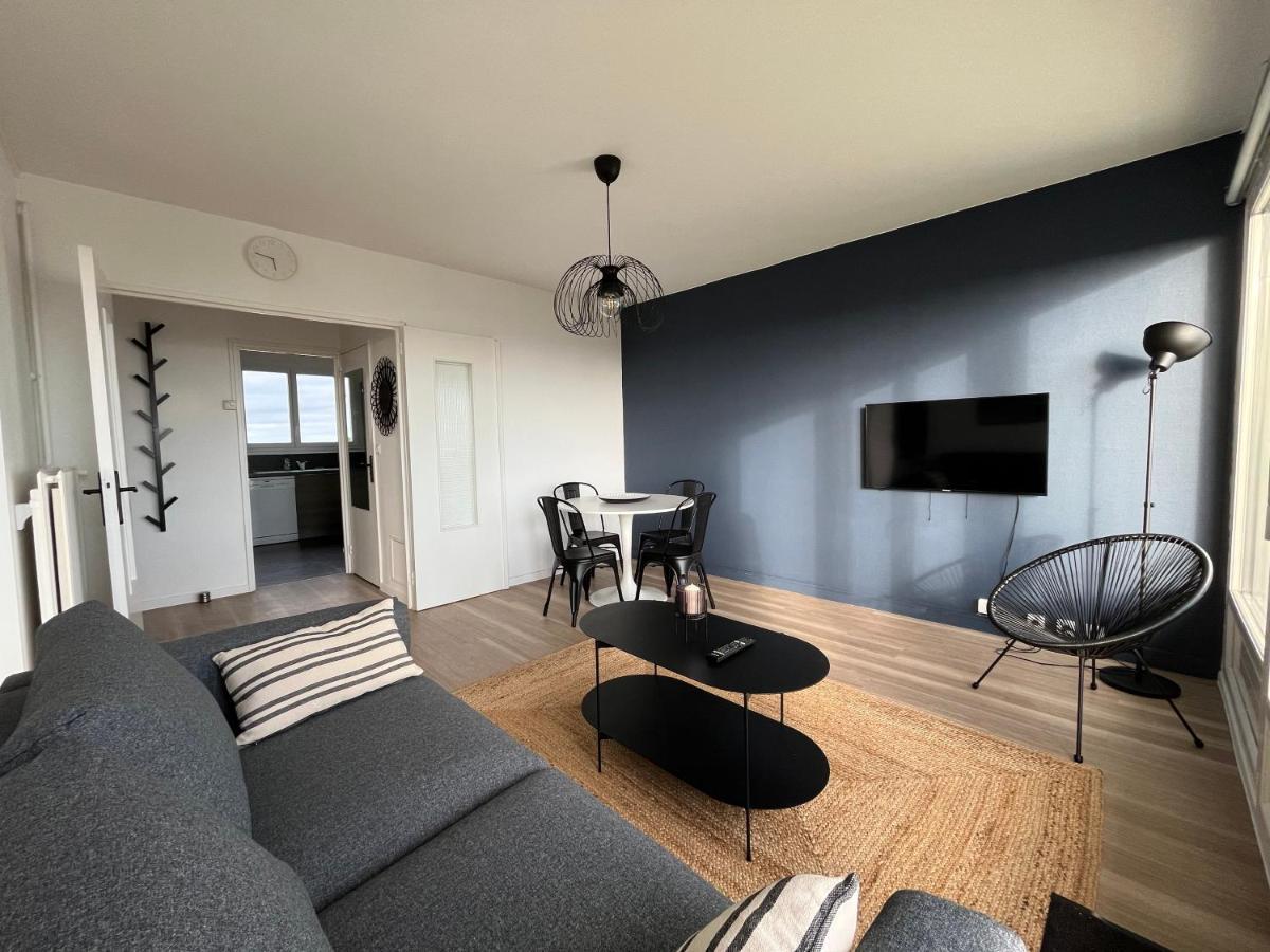 Nouveau! Appartement Vue Mer 180° Et Place Parking ブレスト エクステリア 写真
